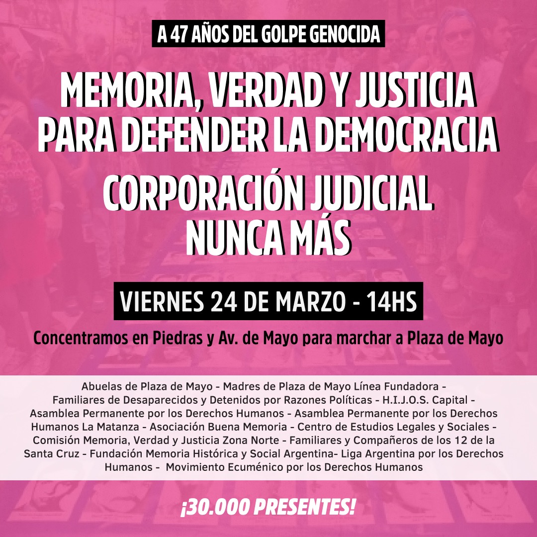 Marcha 24 de marzo